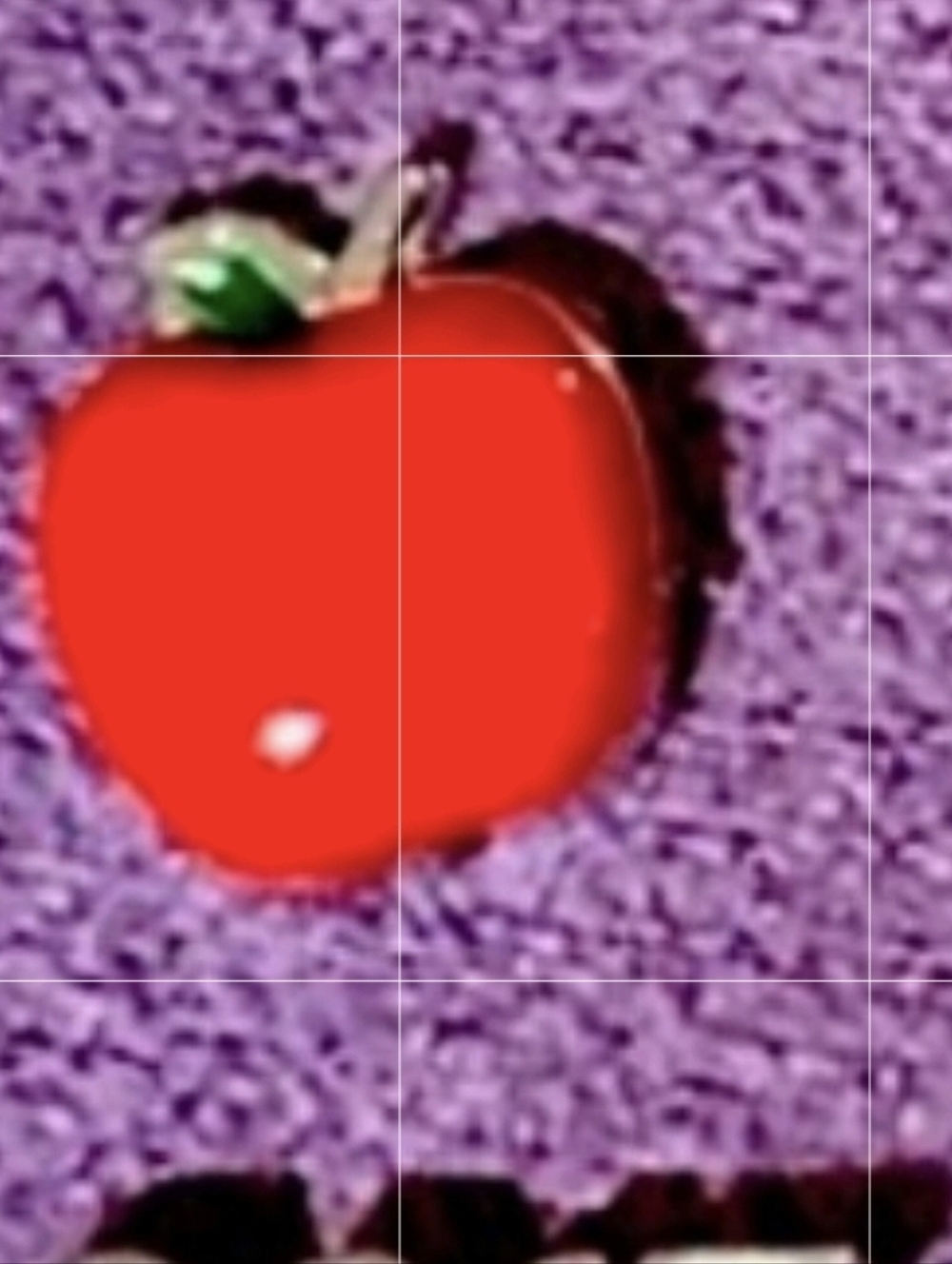 Red Apple Charm For Floating Charms